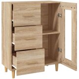  Komoda boja hrasta sonome 69,5x34x90 cm od konstruiranog drva | shoptok.hr