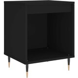 vidaXL Nočna omarica črna 40x35x50 cm inženirski les | Shoptok.si