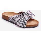 Kesi Women's slides with bow on Vero grey platform | shoptok.hr