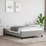 Maison Chic Posteljni okvir - Dvoposteljna postelja - Zakonska postelja brez vzmetnice siv 120x190 cm blago-J12371, (21759212) | Shoptok.si