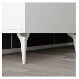 Hanah home iris - white, silver whitesilver console | ePonuda.com