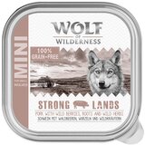 Wolf of Wilderness Adult 6 x 150 g - pladnji - Strong Lands - svinjina Cene