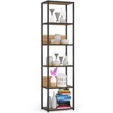 AKORD INDUSTRIAL POLICA 500 ČRNA/HRAST CRAFT, (21714187) | Shoptok.si