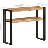  Konzolni stol 90 x 30 x 75 cm od masivnog bagremovog drva | Eponuda.ba
