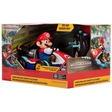 Super Mario Mini autić na daljinsko upravljanje Mario Kart - Mario, 20 cm | shoptok.hr