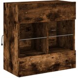  Zidni TV ormarić s LED svjetlima boja hrasta 58,5x30x60,5 cm | Eponuda.ba