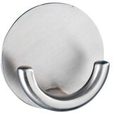 Wenko Kljukica za obešanje Rondo (Ø 5,3 x 2,5 cm, dvojna, nerjaveče jeklo, mat) | Shoptok.si