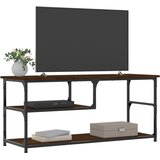 TV ormarić boja hrasta 103x38x46,5 cm konstruirano drvo i čelik | Eponuda.com