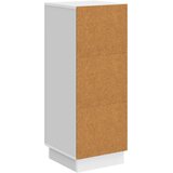  Kreveta Bijela visokog sjaja 33 x 34,5 x 87 cm | shoptok.hr