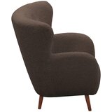 Livetastic FOTELJ, rjava les, kovina, tekstil | Shoptok.si