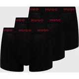 Hugo Boksarice 3-pack moške, črna barva, 50517878