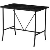 Hanah home Barski sto Retro Black | Eponuda.com