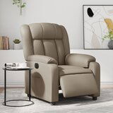 Maison Chic Električni naslanjač - Relax naslanjač kapučino umetno usnje, (22042528) | Shoptok.si