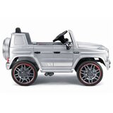  Licencirani avto na akumulator Mercedes AMG G63 2x200W - sivi/lakirani | Shoptok.si