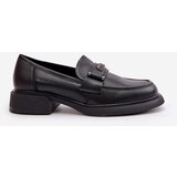 VINCEZA Elegant Women's Moccasins Made Of Natural Leather Black 91114 | shoptok.hr