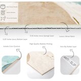 Mila Home Krem/tirkizni perivi tepih 120x180 cm Puddle – | shoptok.hr