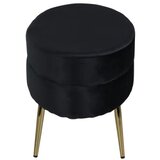 Venture Home ovalni tabure Otto 100 × 40 × 41 cm, crna | shoptok.hr