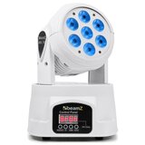 Beamz MHL-74 bela, svetlobni efekt z vrtljivo glavo, MovingHead, 7 X 10 W, DMX, RGBW | Shoptok.si