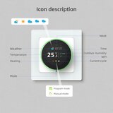  Immax NEO 07534L - Termostat za podno grejanje SMART 230V/3A Wi-Fi Tuya | Eponuda.com