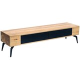 Livetastic nizka omarica naravne barve, črna | Shoptok.si