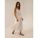 Sinsay Pamučna suknja s ажурним obrubom | shoptok.hr