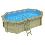  Drveni bazen NEMO 5,79x3,49 - V.1,45 m - metalni okvir | shoptok.hr