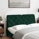  Jastuk za uzglavlje tamnozeleni 120 cm baršunasti | shoptok.hr