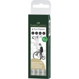 Faber-Castell Flomastri Faber-Castell Ecco Pigment, 4 kosi Cene