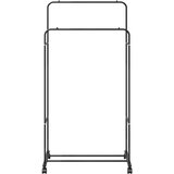  Stalak za odjeću Jednobojno Crna 80 x 53 x 156 cm | shoptok.hr