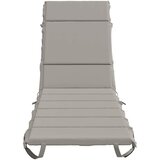  Jastučić za ležaljku GEMERT 100% poliester Siva 200 x 50 x 3 cm - Siva 200 x 50 x 3 cm Poliester | shoptok.hr