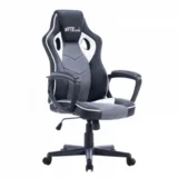 Racer crno siva gejmerska stolica