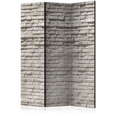  Paravan u 3 dijela - Brick Wall: Minimalism [Room Dividers] 135x172 Cijene