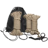 Doc Johnson Kink Bind & Tie Initiation 5-piece Hemp Rope Kit