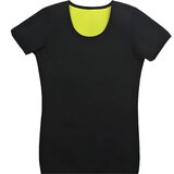  Ženska Neoprenska Fitness Majica FS - 40412 - Crna / Žuta / L | shoptok.hr