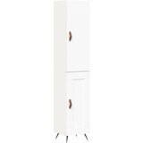 Visoka komoda bijeli 34 5x34x180 cm od konstruiranog drva | shoptok.hr