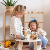 Kinder Home Dečiji drveni edukativni sto sa lavirintom i perlama | Eponuda.com