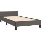  Okvir za krevet s uzglavljem sivi 80 x 200 cm od umjetne kože | shoptok.hr