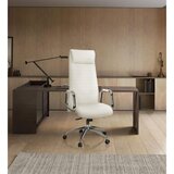 MID.YOU Pisarniški Stol Aspera 20, Krem Barva | Shoptok.si