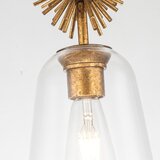  Quoizel STARING-MP-DG-CLEAR-luster STARING 1xE27/40W/230V prečnik 18,4 cm zlatna/prozirna | Eponuda.com