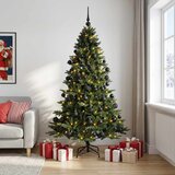  Umjetno božićno drvce s kuglicom 210 cm 300 LED lampica | shoptok.hr