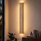 Nettlife sodobna lesena LED stenska svetilka 100 cm, 16 W, 3000 K, s senzorjem gibanja in indirektno svetlobo, energijski razred E, (5000491227) Cene