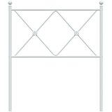  Metalno zamjensko uzglavlje bijelo 80 cm | Eponuda.com
