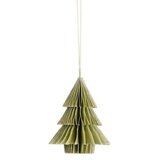 Dekordom novogodišnja dekoracija - hanging paper tree 10cm 1137187 - light green - edl ( 041378 ) | ePonuda.com