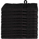  Ručnik za Goste SOLUND 10 pcs Crna 15 x 21 cm 550 gsm | shoptok.hr