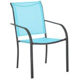 SUNFUN Stolica Amy (Plave boje, D x Š x V: 48,5 x 57 x 86 cm) | shoptok.hr