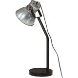 Stolna svjetiljka 25 W vintage srebrna 17x17x60 cm E27 | shoptok.hr