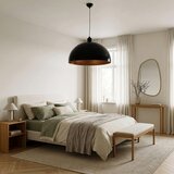Brilagi LED luster na sajli METALO 1xE27/40W/230V prečnik 60 cm crna/bakarna | Eponuda.com