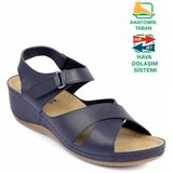 Capone Outfitters Sandals - Dark blue - Flat Cene