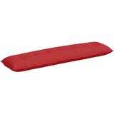 vidaXL Poglavni vzglavnik Rdeča 200 x 19 x 50 cm blago, (5000278203) | Shoptok.si