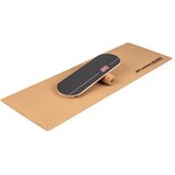 Boarderking Indoorboard Classic, ravnotežna deska, podloga, valj, les/pluta, rdeča Cene